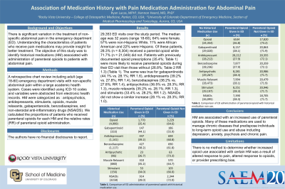 Saem 2020 Eposter Gallery Eventscribe Poster Gallery